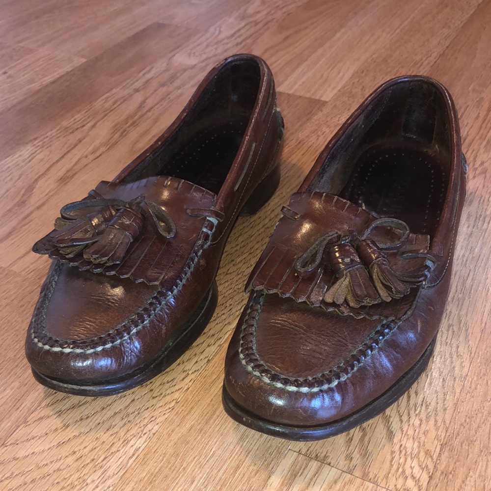 Cole Haan Leather Tassel Loafers